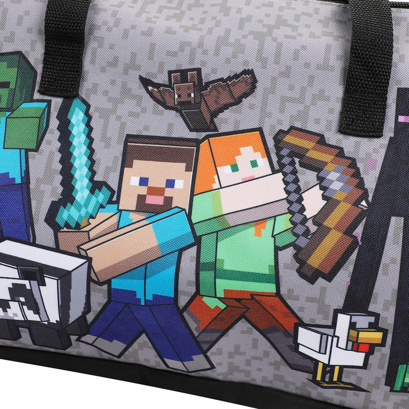 Minecraft Monster Battle 5-Piece Duffel Bag Set Minecraft Monster Battle