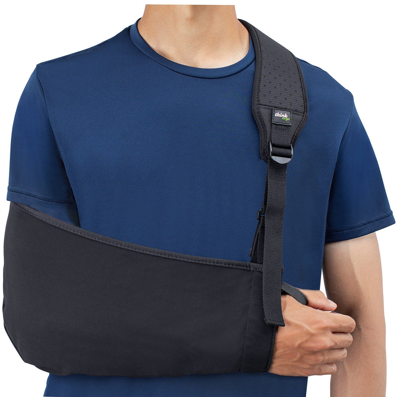 [Australia] - Arm Sling Air: Breathable Medical Sling with Padding on Strap. For Broken & Fractured Bones, Shoulder & Rotator Cuff Support 