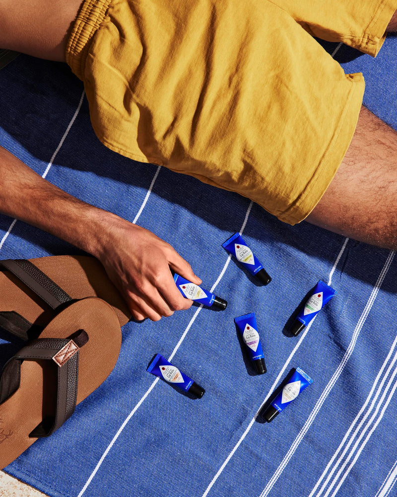 [Australia] - Jack Black Intense Therapy Lip Balm - Jack Black Lip Balm SPF 25 Sunscreen, SPF Lip Balm for Chapped Lips, Lip Sunscreen, Lip SPF, Lip Moisturizer for Dry Lips, Lip Balm with SPF, Lip Protection Natural Mint & Shea Butter 0.25oz (Pack of 3) 