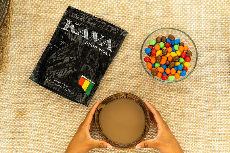 [Australia] - Kava Waka Powder – Authentic, Noble Kava Root Powder from Fiji – Premium, Responsibly Sourced, 16 Oz 