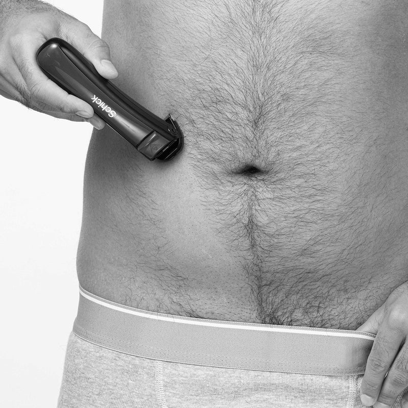 Schick Ultra Pivot Body Trimmer for Men | Manscaping Electric Shaver, Pubic Hair Trimmer, Body Groomer