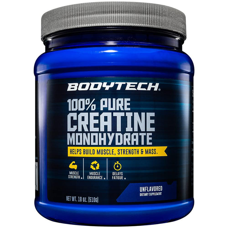 [Australia] - BODYTECH 100% Pure Creatine Monohydrate Powder (18 oz) Unflavored 102 Servings (Pack of 1) 