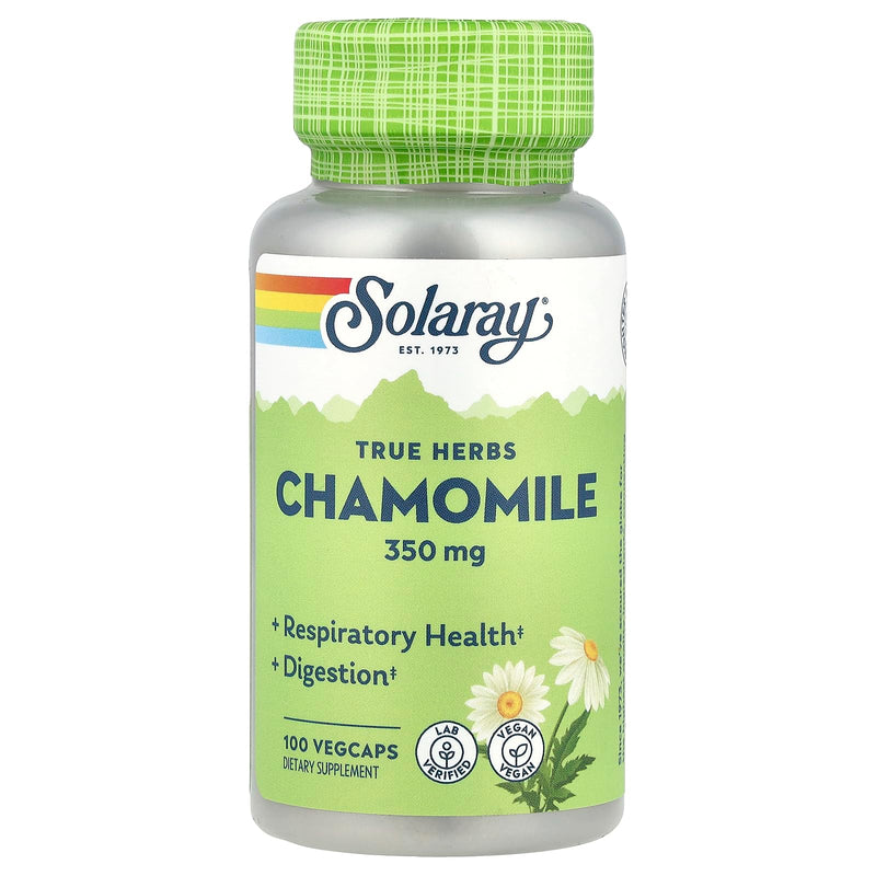 [Australia] - Solaray Chamomile 350 mg, 100 capsules 