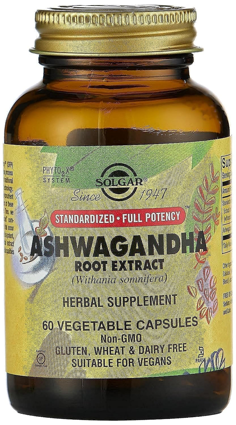 [Australia] - Solgar - Sfp Ashwagandha Rt, 60 veggie caps 