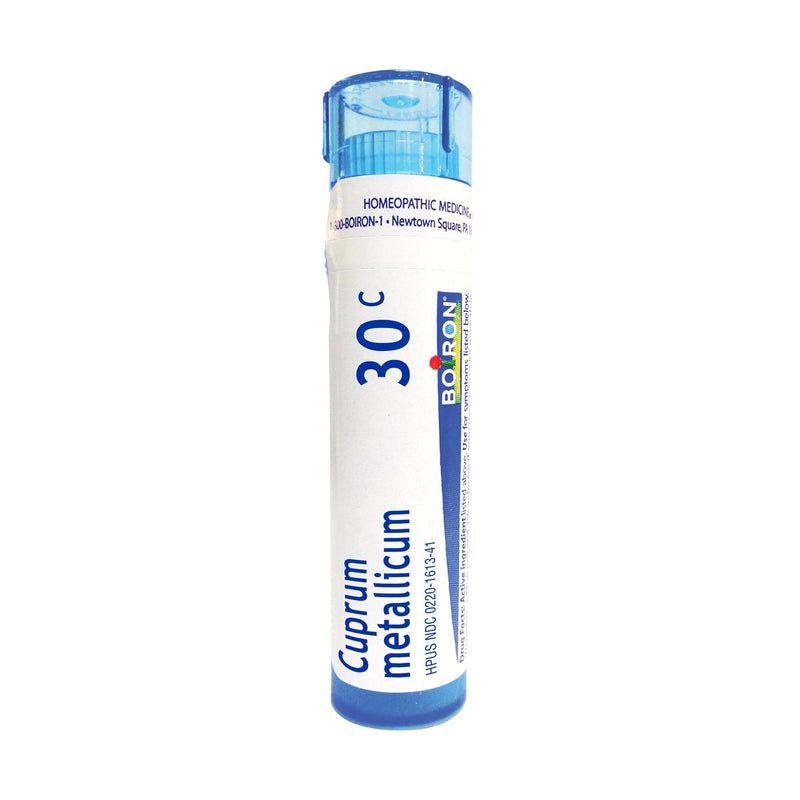 [Australia] - Boiron Cuprum Metallicum 30C, 80 Pellets, Homeopathic Medicine for Leg Cramps and Muscle Cramps 80 Count (Pack of 1) 