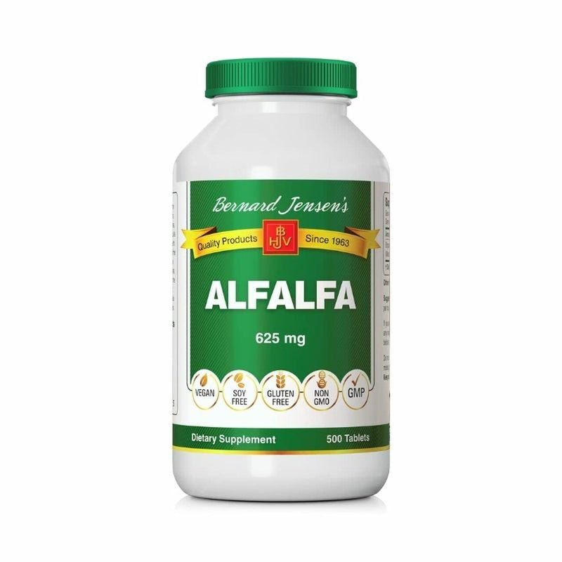 [Australia] - Bernard Jensen's Alfalfa Leaf Tablets - 625mg - 500 Tablets 