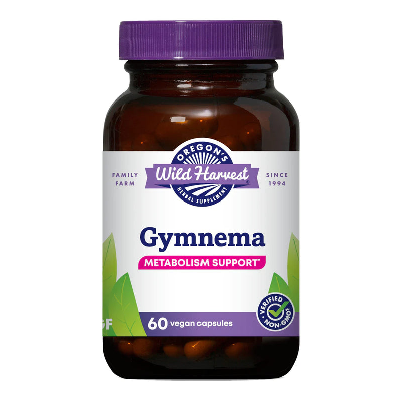 [Australia] - Oregon's Wild Harvest Gymnema Herbal Supplement Vegan Capsules, 60 Count 
