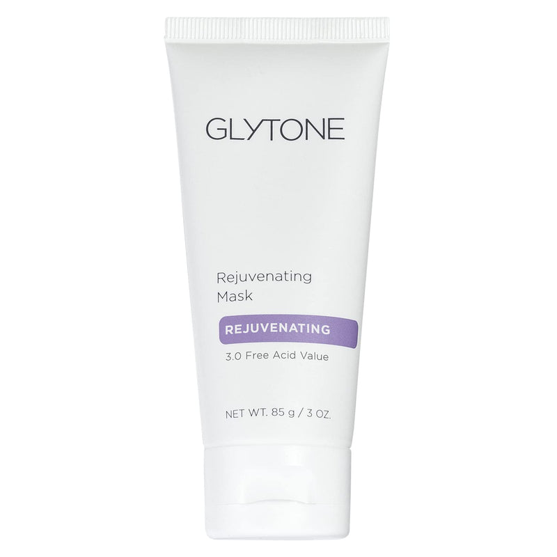 Glytone Rejuvenating Face Mask | Exfoliate and Revitalize with 3.0 FAV Glycolic Acid, Lactic Acid & Vitamin C | Hydrating Facial Mask Remove Fine Lines | Fragrance Free for All Skin Type - 3 oz.