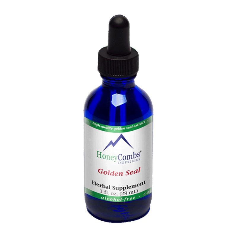 [Australia] - GoldenSeal Alcohol Free Extract Liquid – Natural, Organically Sourced GoldenSeal Root Supplement for Digestion, Respiratory & Immune Support – Cold Pressed Goldenseal Drops, 1 Fl Oz 