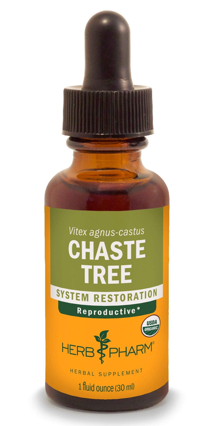 [Australia] - Herb Pharm Chaste Tree Liquid Extract for Female Reproductive System Support - 1 Ounce (DCHASTE01) 1 Fl Oz (Pack of 1) 
