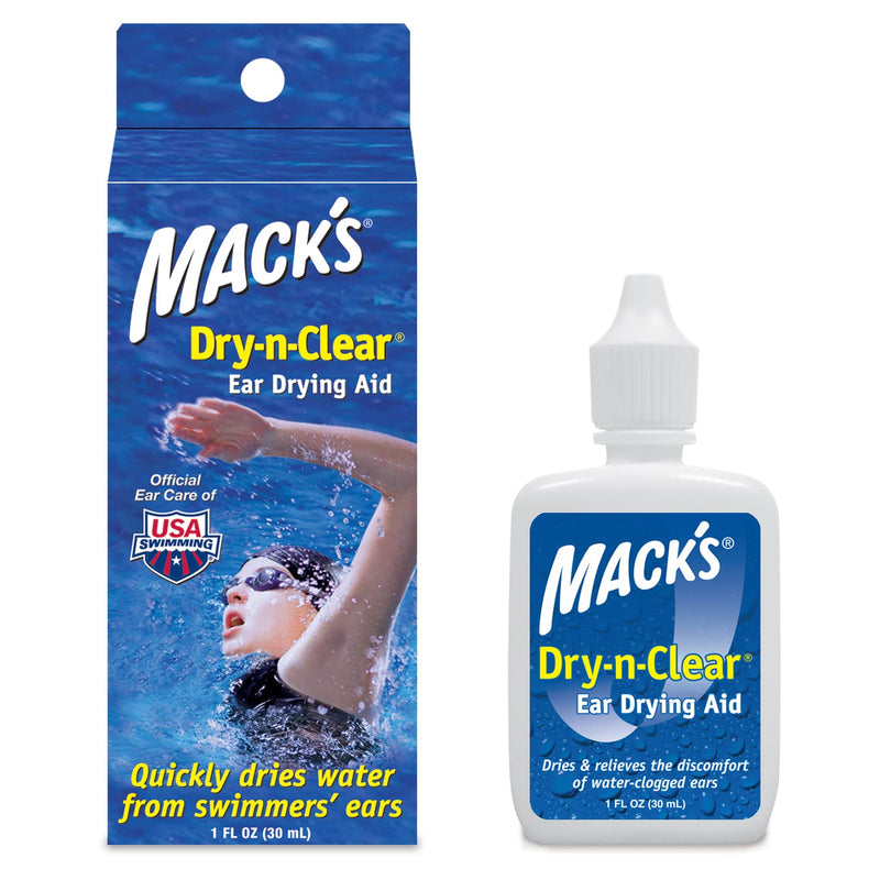 [Australia] - Mack's Dry-n-Clear® Ear Drying Aid - Swimmers Ear Drops - 1 Fl Oz 