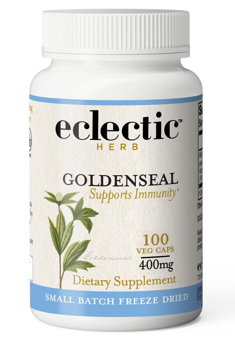 [Australia] - Eclectic Institute Raw Freeze-Dried Goldenseal Capsules | 100 CT 