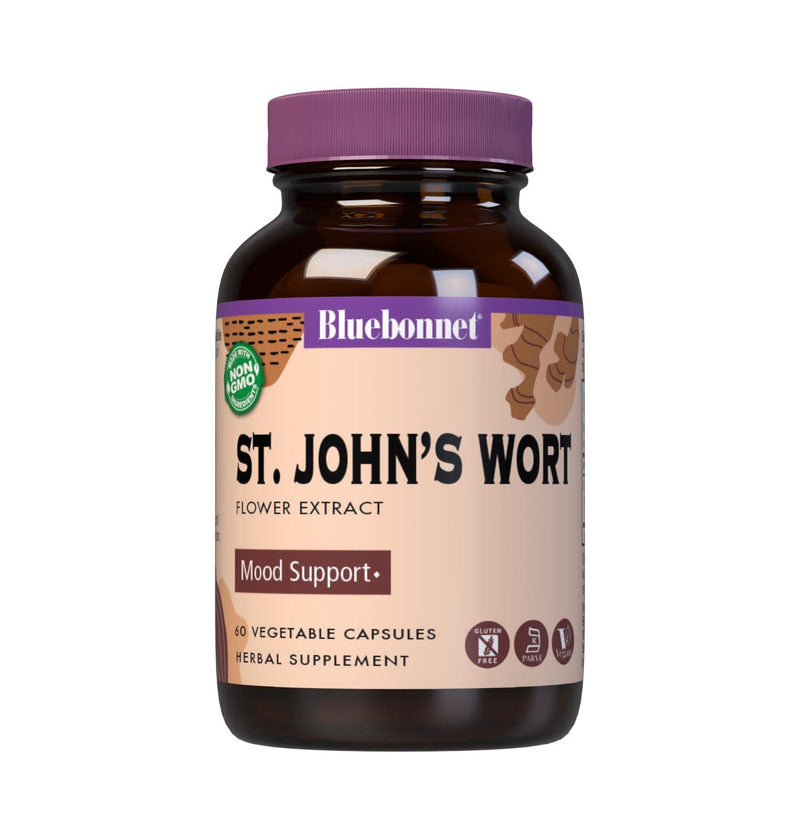 [Australia] - BlueBonnet St. john's Wort Flower Extract Supplement, 60 Count 