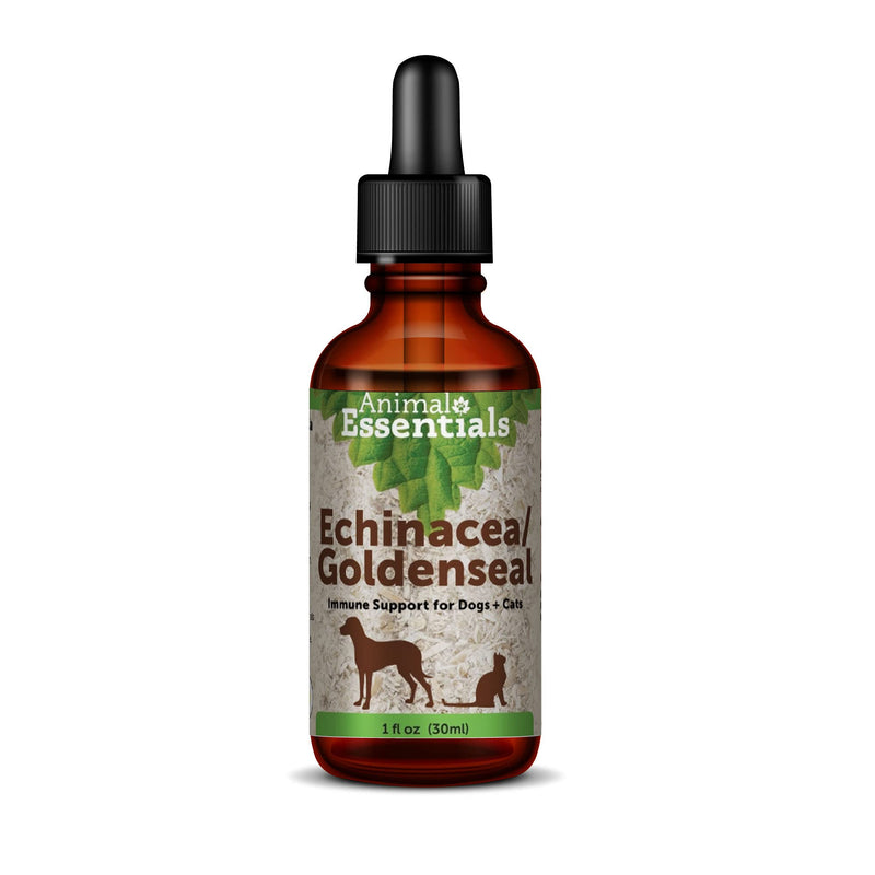 [Australia] - Animal Essentials Echinacea Goldenseal - Herbal Formula for Dogs and Cats, Immune Support, 100% Organic Herbs, Veterinarian Recommended - 1 Fl Oz 