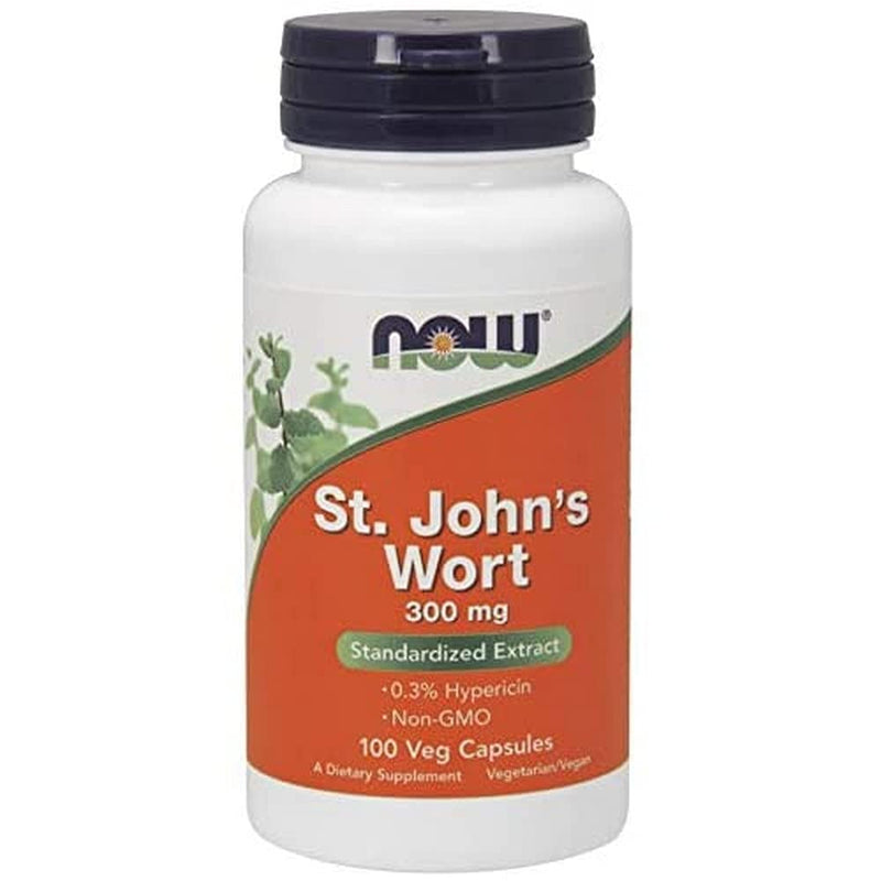 [Australia] - Now Foods St. John's Wort 300mg 100 Vcaps 