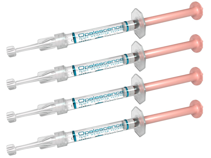Opalescence 10% Teeth Whitening Gel Refill Syringes, (4CT) Melon 5395-2 | 10% Carbamide Peroxide Melon Whitening Gel for Custom Trays. Low-Sensitivity Formula, Dentist Developed and Made in USA.
