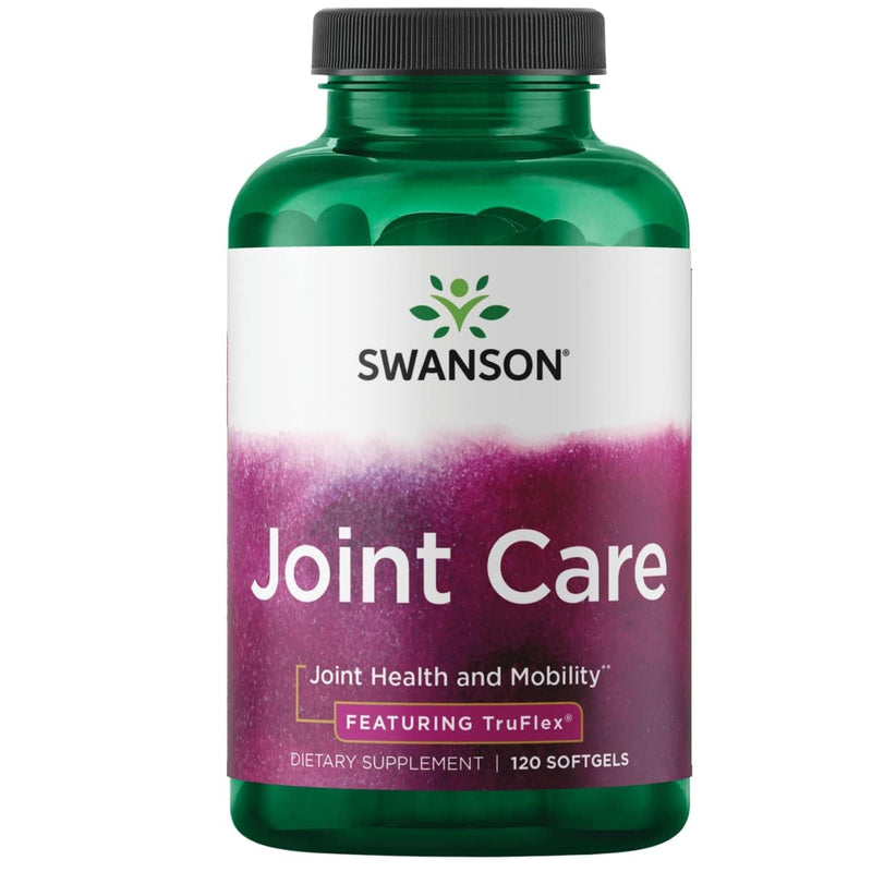 Swanson Joint Care, Featuring Truflex, 120 Softgels | Promotes Flexibility and Fluid Movement, Maintains Healthy Connective Tissue, Featuring Truflex for Joint Support 120 Count (Pack of 1)