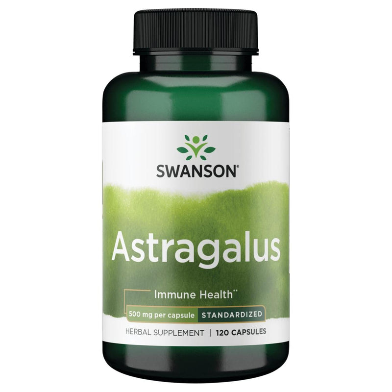 [Australia] - Swanson Astragalus (Standardized) 500 Milligrams 120 Capsules 