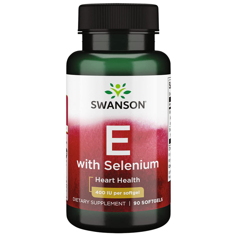 [Australia] - Swanson Vitamin E & Selenium 90 Sgels 1 