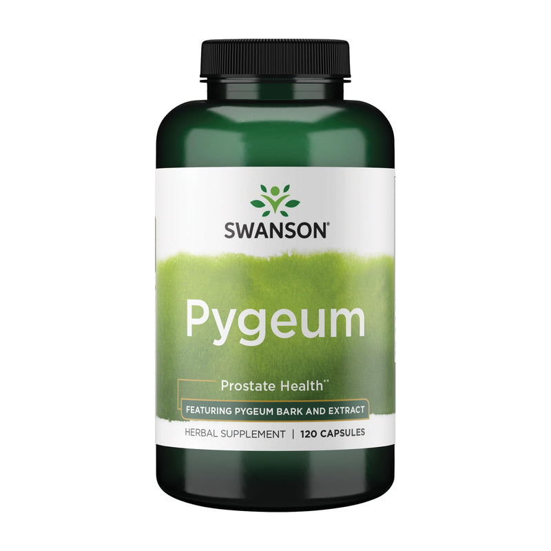 [Australia] - Swanson Pygeum - 400mg Herbal Supplement for Male Prostate Health - Supports Bladder and Urinary Tract Health - 120 Capsules 120 Count (Pack of 1) 
