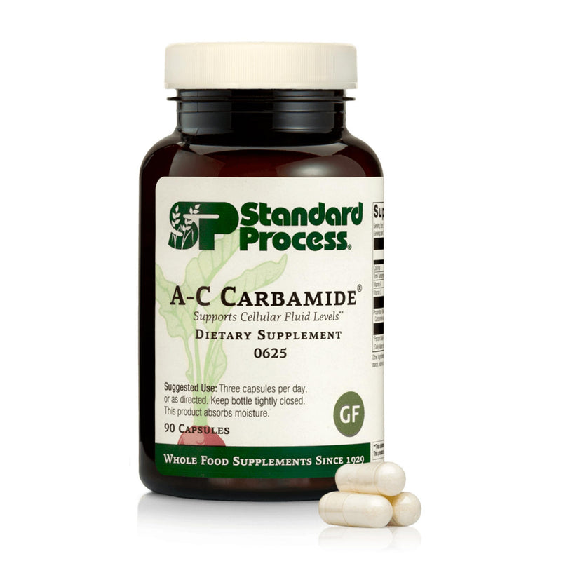 Standard Process A-C Carbamide, Urinary Tract Supplement, 90 Capsules | Supplement Supports Healthy Excretion of Urine and Cellular Fluid Levels, Contains Vitamin A and Antioxidant Vitamin C Unflavored 90 Count (Pack of 1)