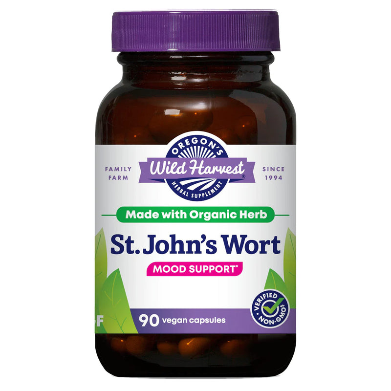 [Australia] - Oregon's Wild Harvest St John's Wort Supplement, 90 Count 