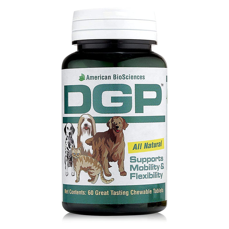 DGP, All-Natural Joint Supplement for Dogs - Joint Support with Turmeric, Boswellia Extract & More - Quick Effect for Immediate Mobility Support - 60 Chewable Pet Tablets - PawsPlanet Australia