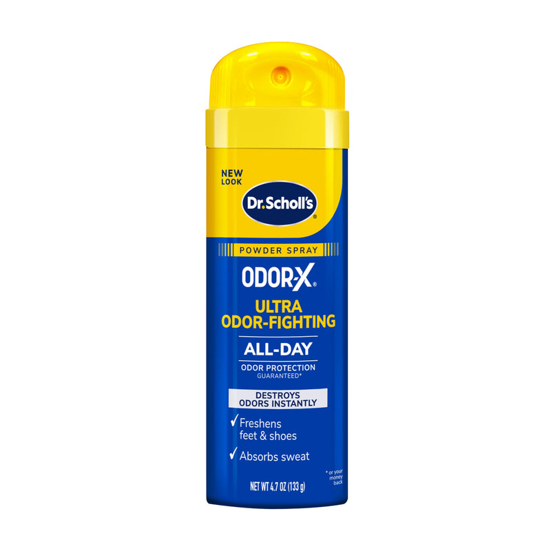 [Australia] - Dr. Scholl‚Äôs Odor-X ODOR-FIGHTING Spray-Powder // All-Day Odor Protection and Sweat Absorption - Packaging May Vary Fresh 4.7 Ounce (Pack of 1) 