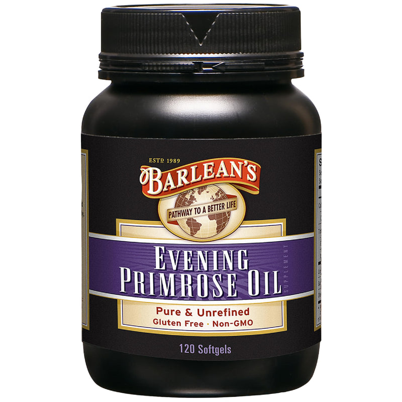 [Australia] - Barlean's Evening Primrose Oil Capsules, GLA Supplement for Men and Women, Healthy Skin, Immune Support and Bone Strength 1300mg Softgels, 120 Count Evening Primrose - 120 Count 