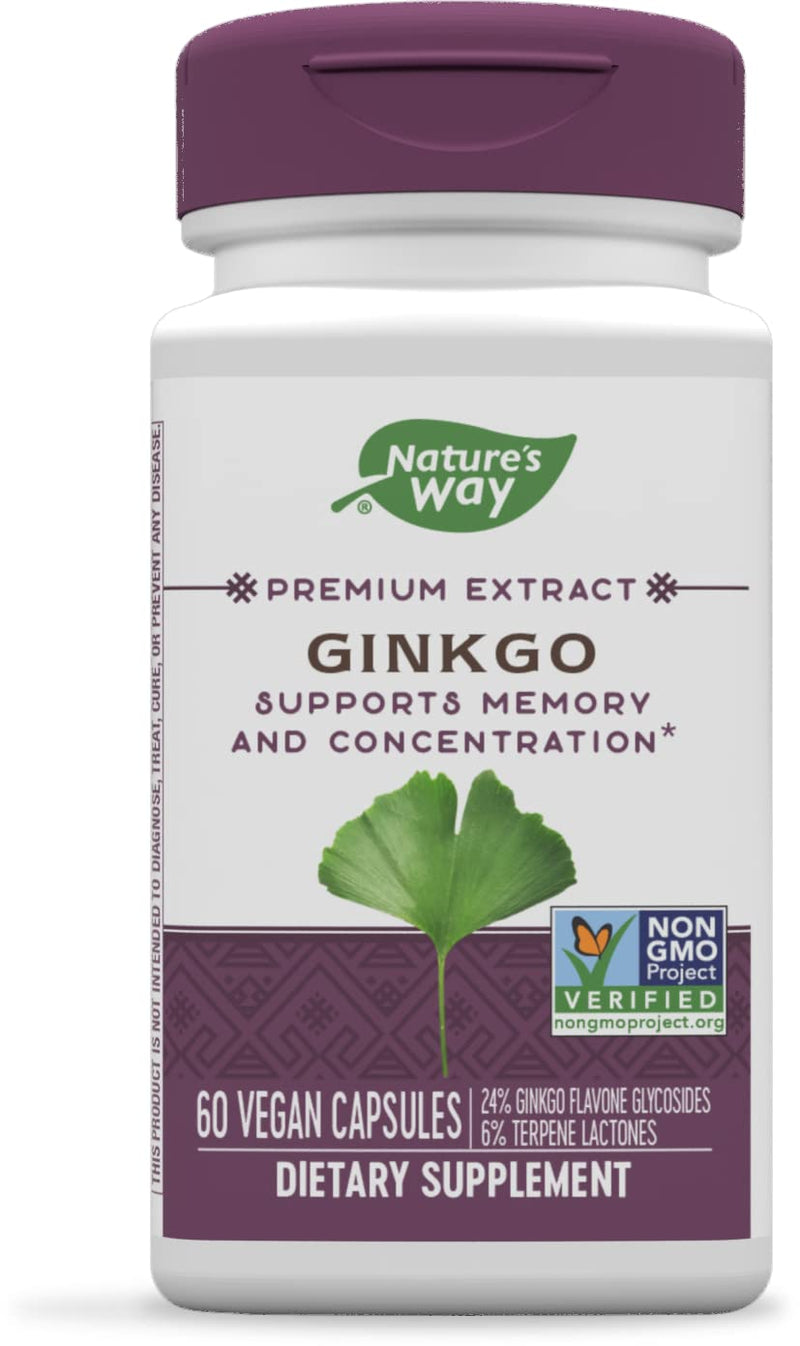 [Australia] - Nature's Way Ginkgold, Supports Memory and Concentration*, 60 Capsules 