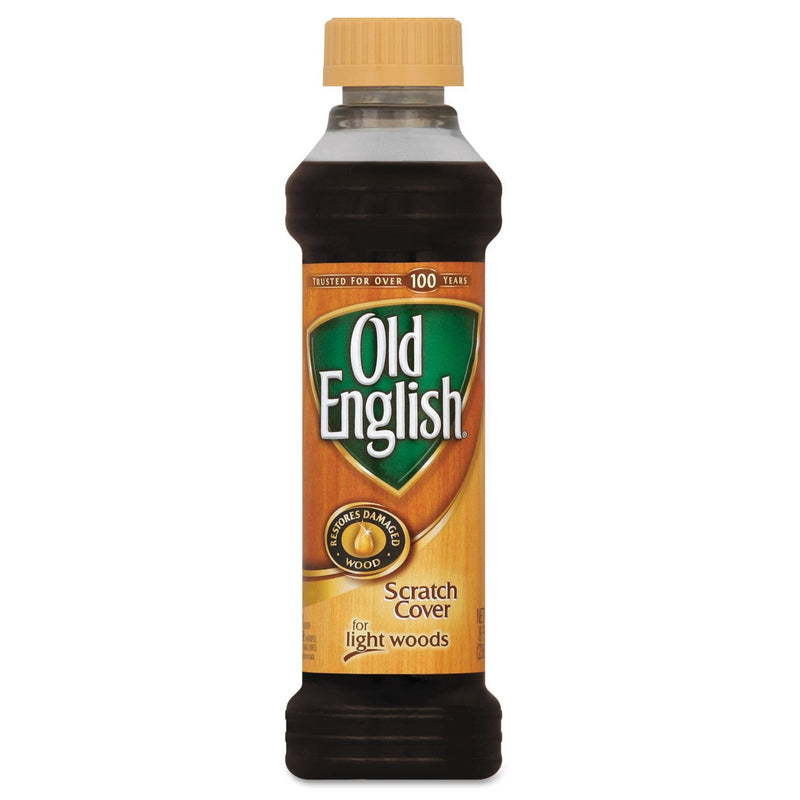 [Australia] - OLD ENGLISH Furniture Scratch Cover, For Light Wood, 8 Oz Bottle 8 Ounce (Pack of 1) 