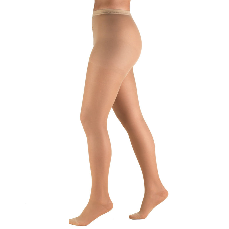 [Australia] - Truform 15-20 mmHg Compression Pantyhose, Sheer 20 Denier Women's Shaping Tights, Beige, Tall 