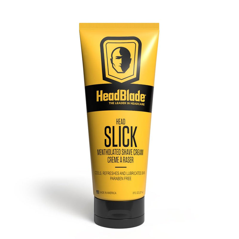 [Australia] - HeadBlade HeadSlick Shave Cream 8 oz for Smooth Headshaving for Bald Men, Helps with Irritation, Redness, & Razor Burn 8 Fl Oz (Pack of 1) 