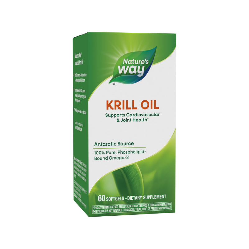 [Australia] - Nature's Way Krill Oil 100% Pure Krill Oil Unflavored 60 Count (Pack of 1) 