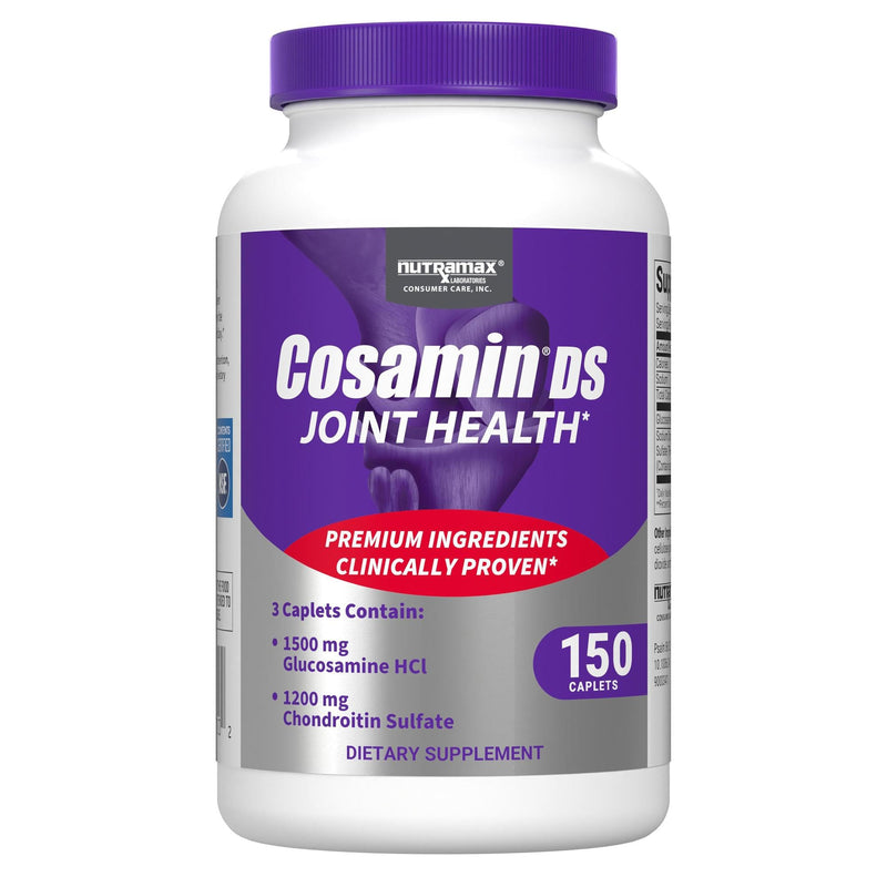 [Australia] - Cosamin DS, #1 Researched Glucosamine & Chondroitin Joint Health Supplement, 150 'Easy-To-Swallow' Caplets 150 Caplets 