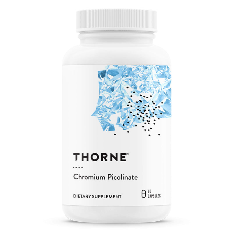 [Australia] - Thorne Chromium Picolinate - 500mcg Chromium - 60 Capsules Standard Packaging 