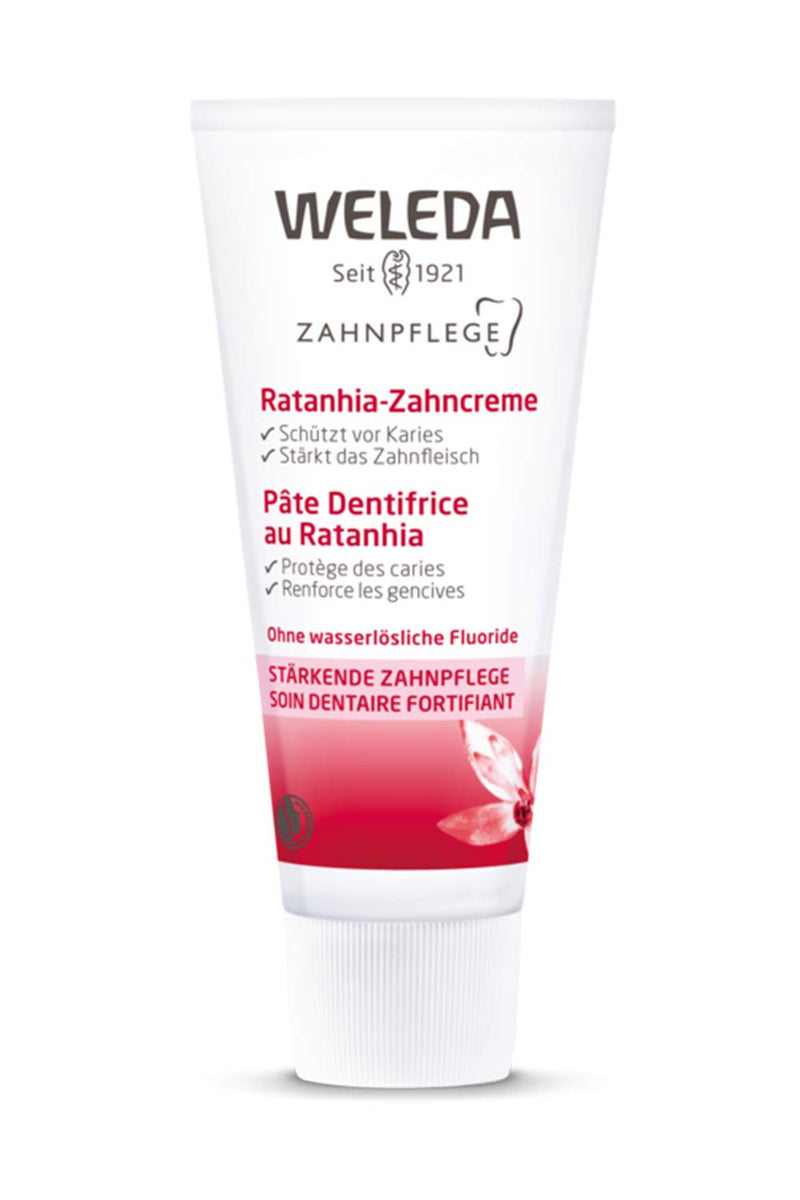 Weleda Weleda ratahnia toothpaste, 2.5-ounce (pack of 2) 2.5 Ounce (Pack of 1)