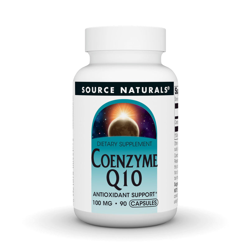 Source Naturals Coenzyme Q10, Antioxidant Support* 100 mg - 90 Capsules 90 Count (Pack of 1)