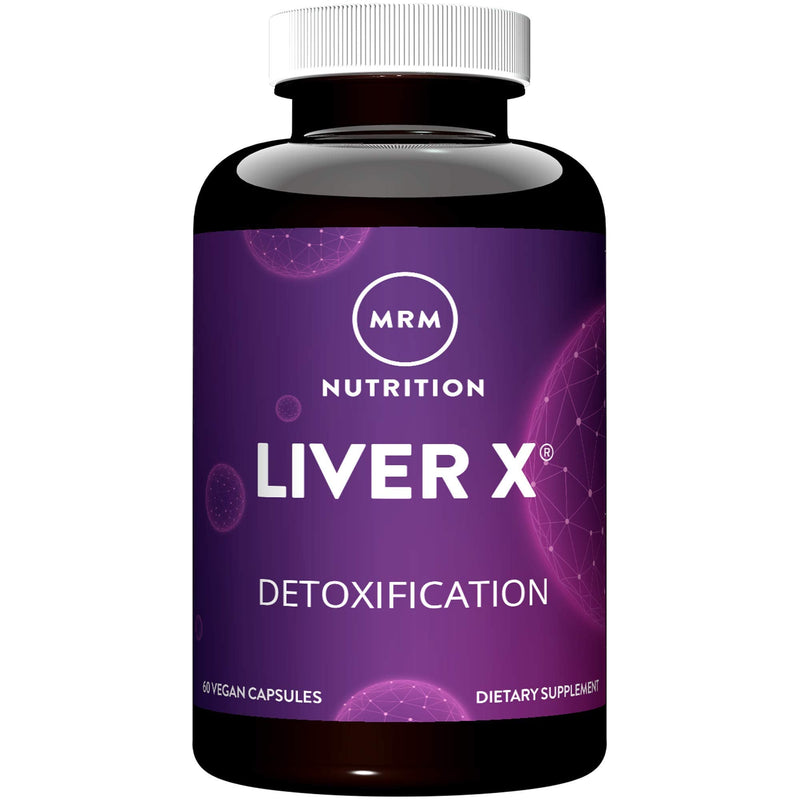 [Australia] - MRM Nutrition Liver X®| Detoxification | Daily liver support | Antioxidants | BIOSORB™ Milk Thistle Complex with 5X Absorption | 30 servings 