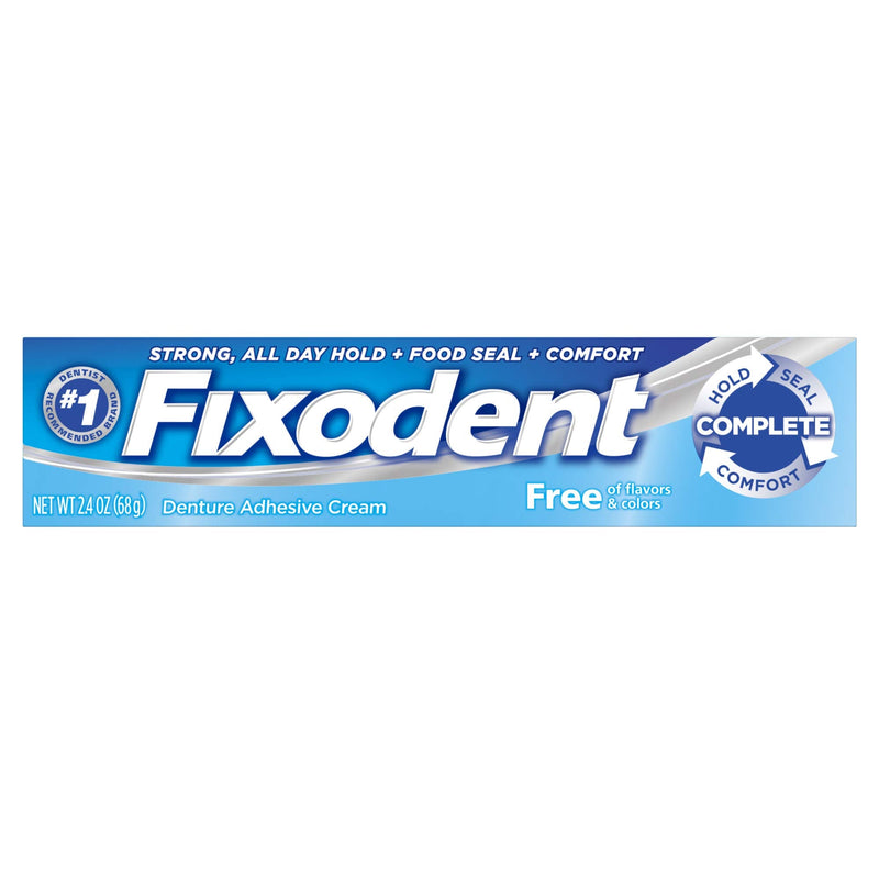 [Australia] - Fixodent Free Cream 2.4z, Strong All-Day Hold 2.4 oz (pack of 1) 