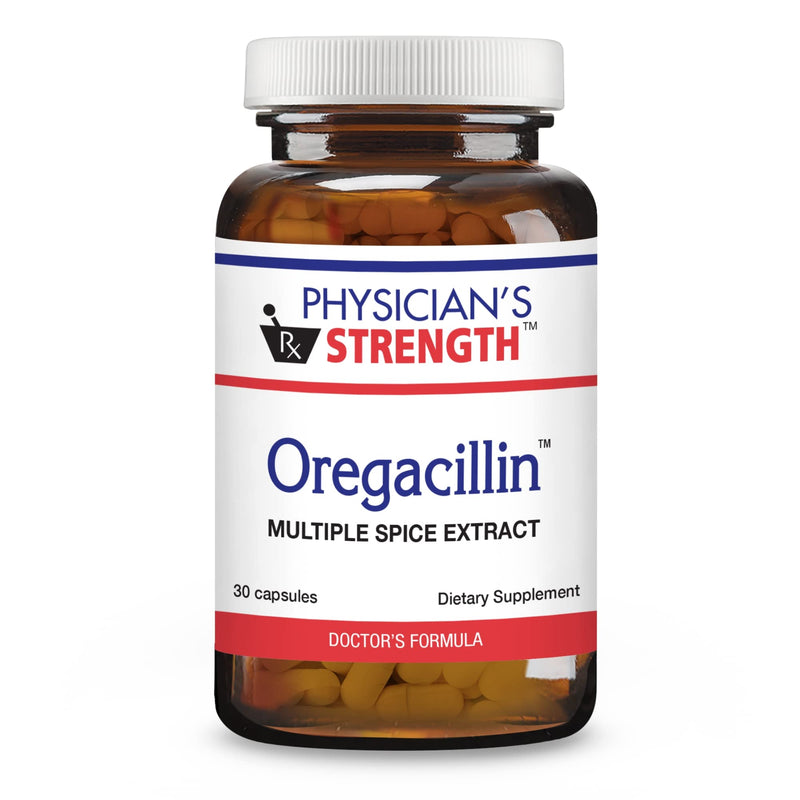 [Australia] - Physician's Strength Oregacillin - 30 Capsules - Multiple Spice Extract - Respiratory Health Support - 30 Servings 
