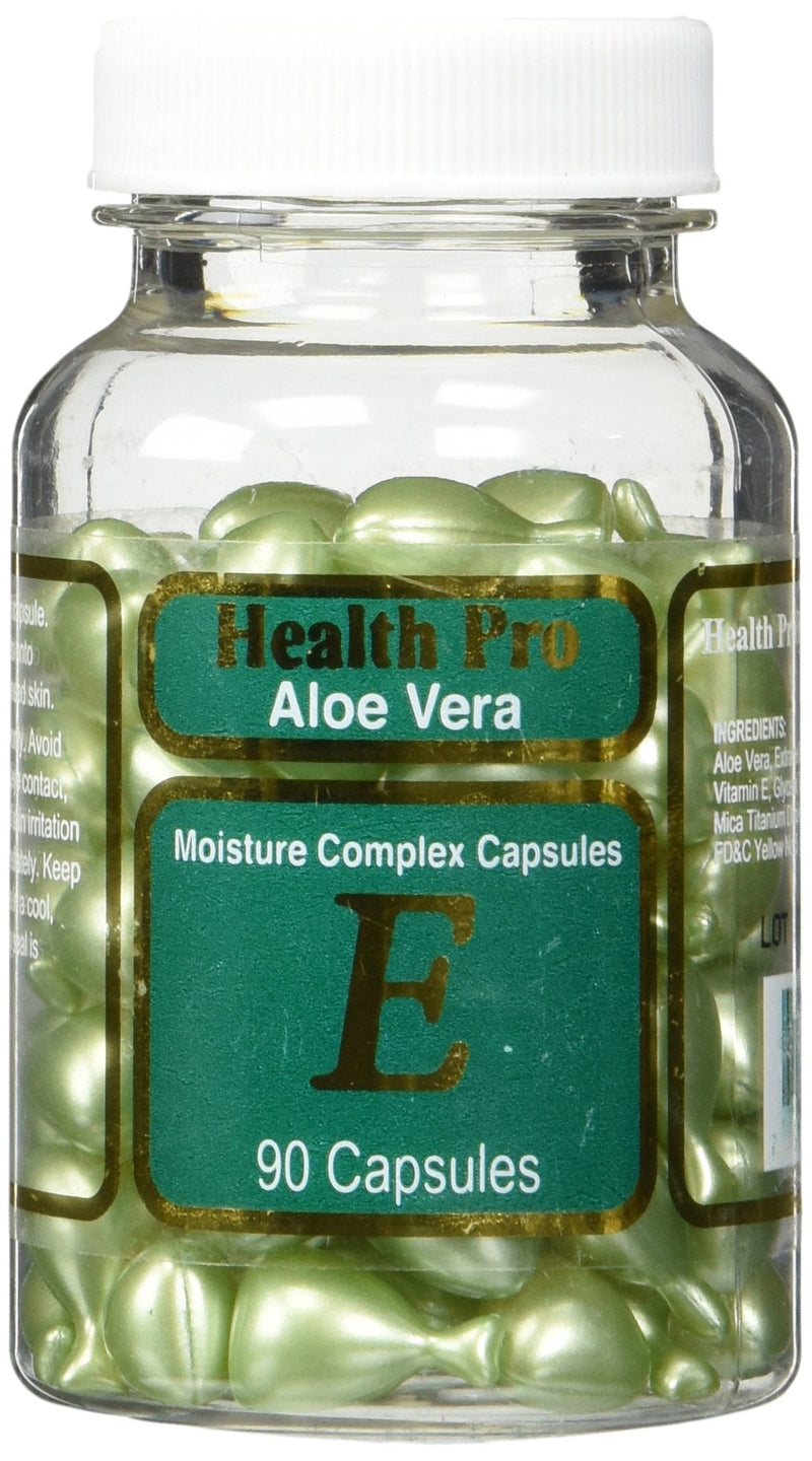 [Australia] - Aloe Vera & Vitamin E Skin Oil, 90 green Capsules 