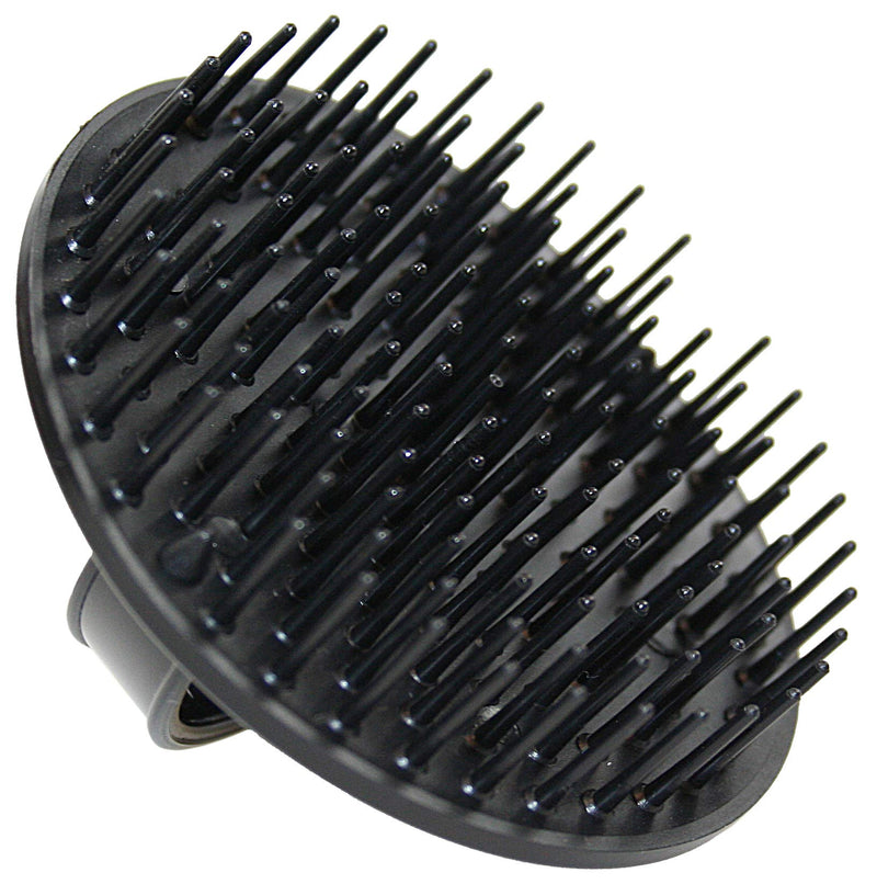 [Australia] - Denman Detangle Hair Brush for Curly Hair & Scalp Massager D6 - Hair Straightening Brush Black 