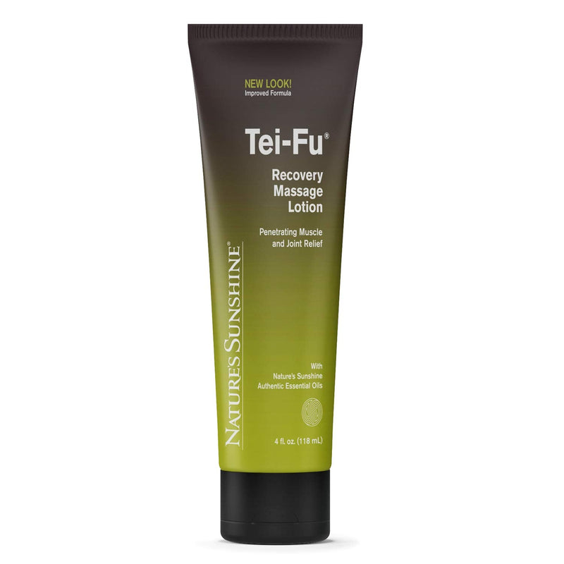[Australia] - Tei-Fu Muscle Recovery Lotion by Nature's Sunshine, Natural Pain Relief Cream Made With Essential Oils Penetrates Deep to Provide Back Pain Relief for Sore Muscles and Joints, Paraben-free 