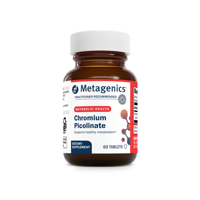 [Australia] - Metagenics Chromium Picolinate - Bioavailable Chromium for Metabolism Support* - Essential Trace Mineral - Non-GMO - Vegetarian - Gluten-Free - 60 Count 