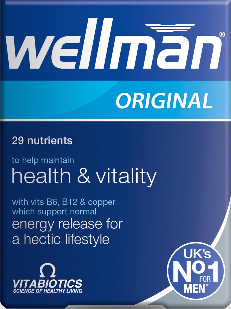Vitabiotics Wellman 30 tablets