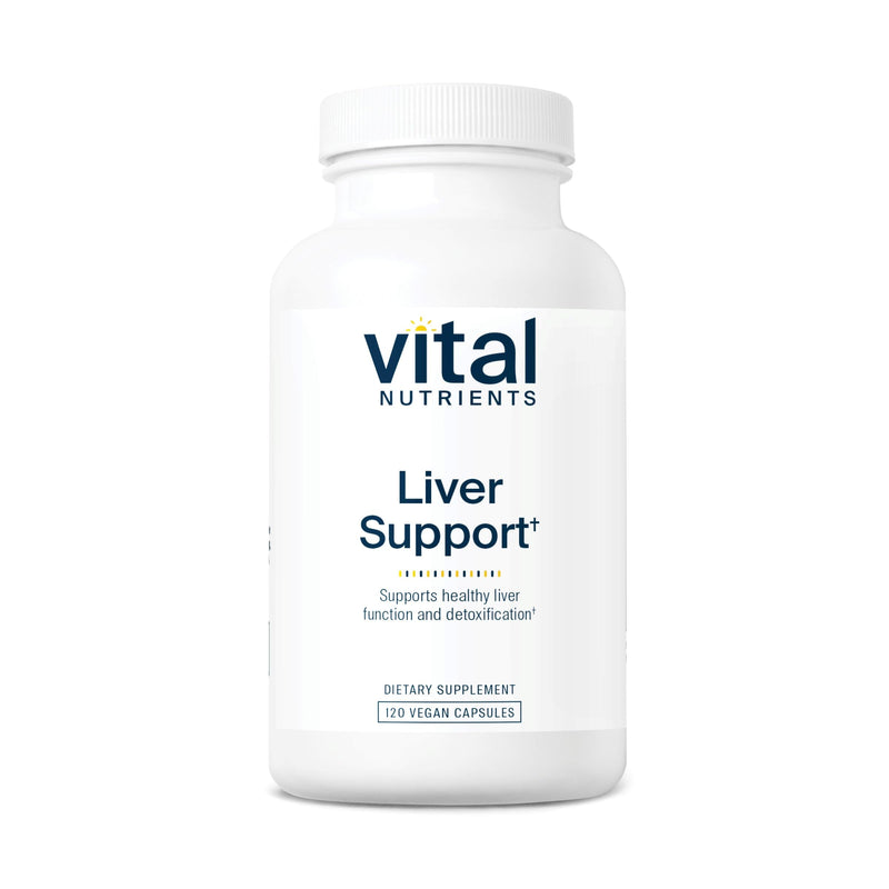 [Australia] - Vital Nutrients Liver Support Milk Thistle and Curcumin | Vegan Supplement | Herbal Combination to Support Healthy Liver Function* | Gluten, Dairy and Soy Free | 120 Capsules 120 Count (Pack of 1) 