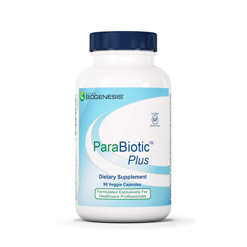 [Australia] - Nutra BioGenesis - ParaBiotic Plus - Organic Neem, Wormwood and Black Walnut for Intestinal Microbiome and Immune System Support - Gluten Free, Vegan, Non-GMO - 90 Capsules 