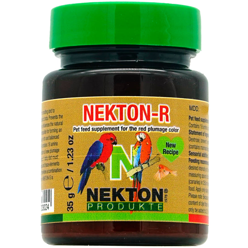 Nekton-R Enhances Red Color in Birds, 35gm 35gm / 1.24oz - PawsPlanet Australia