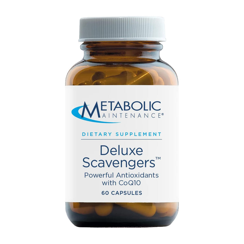 Metabolic Maintenance Deluxe Scavengers Antioxidant, 60 Capsules | Antioxidant Formula with Vitamins A, C, E and CoQ10 for Cellular Protection and Energy Production, Hypoallergenic